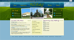 Desktop Screenshot of cityoffairfieldiowa.com